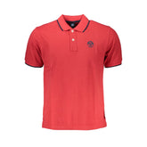 North Sails Red Cotton Polo Shirt -   -  North Sails.